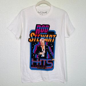 Rod Stewart Shirt Small Hits Tour 2023 Official Merch Concert Tee Tshirt Adult